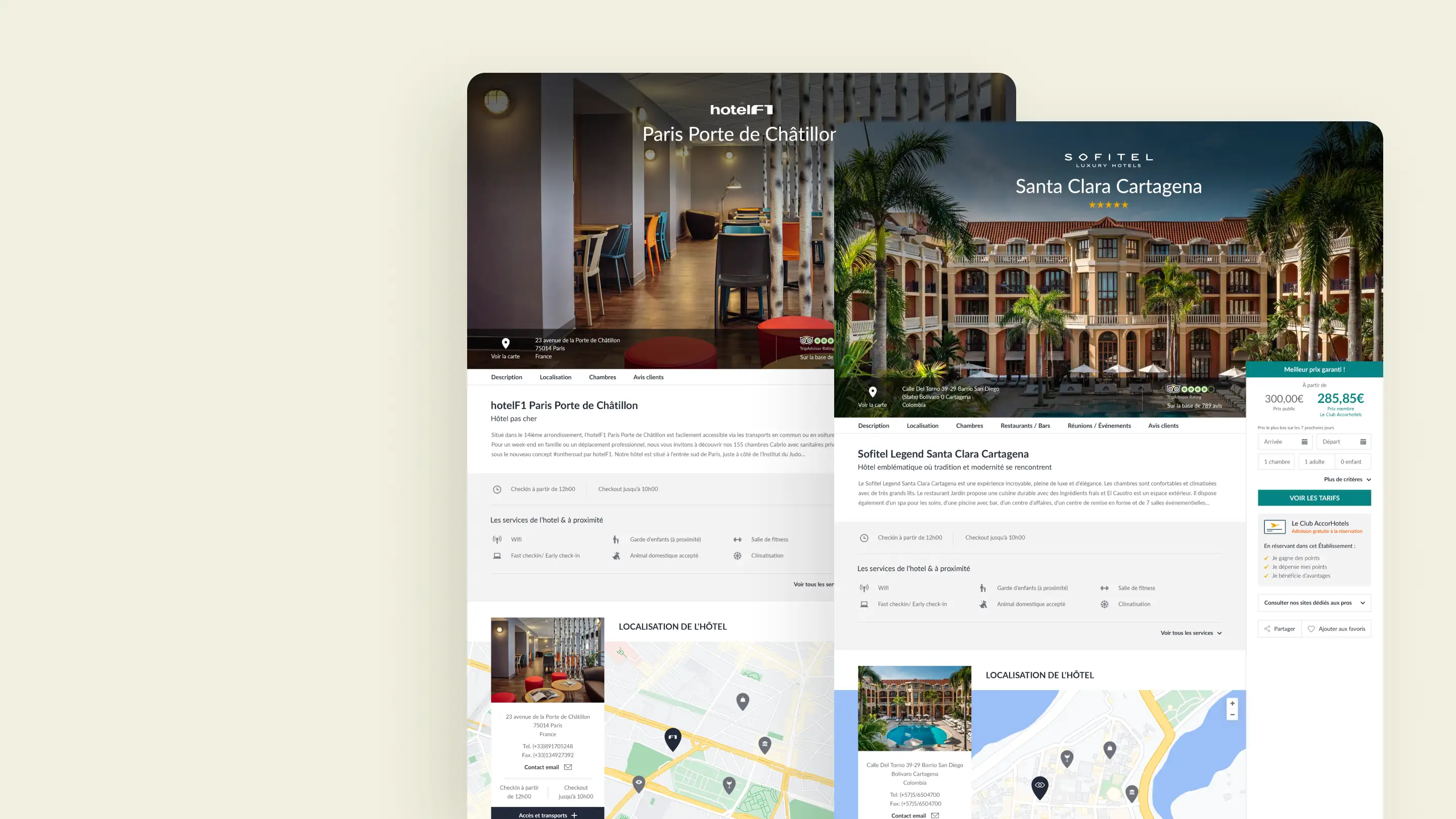 Visuel mockup Accor